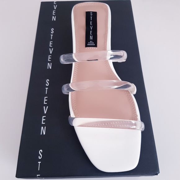 STEVEN NEW YORK Hades Block-Heel Slide Sandals - Picture 5 of 5